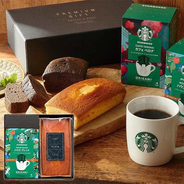 スターバックス オリガミ＆パウンドケーキセット
