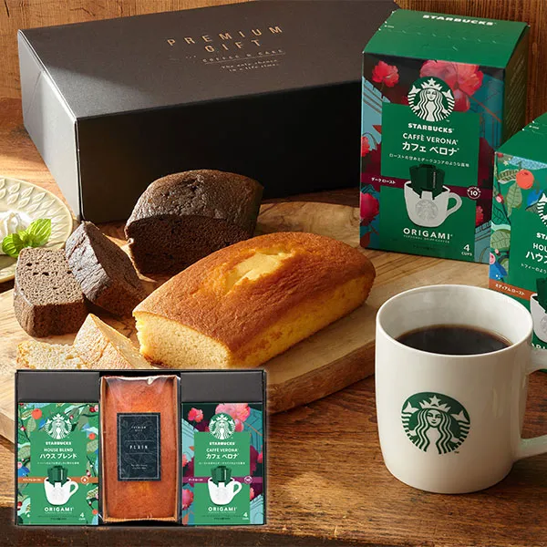 スターバックス オリガミ＆パウンドケーキセット