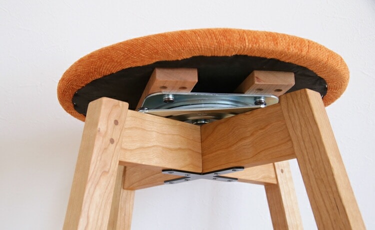 ロタンテ スツール 回転椅子-上質な家具・インテリアの通販 大阪マルキン家具