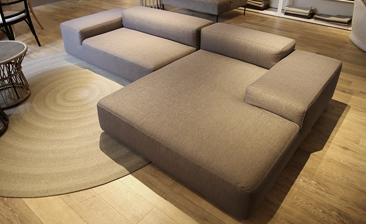 展示品・アウトレット】 カウチソファー 2人掛けソファ+カウチ セット