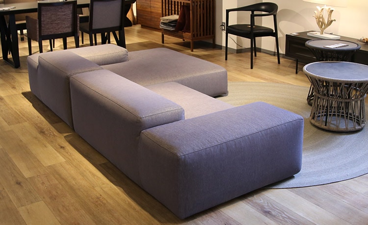 展示特価】 カウチソファー 2人掛けソファ+カウチ セット ローソファ