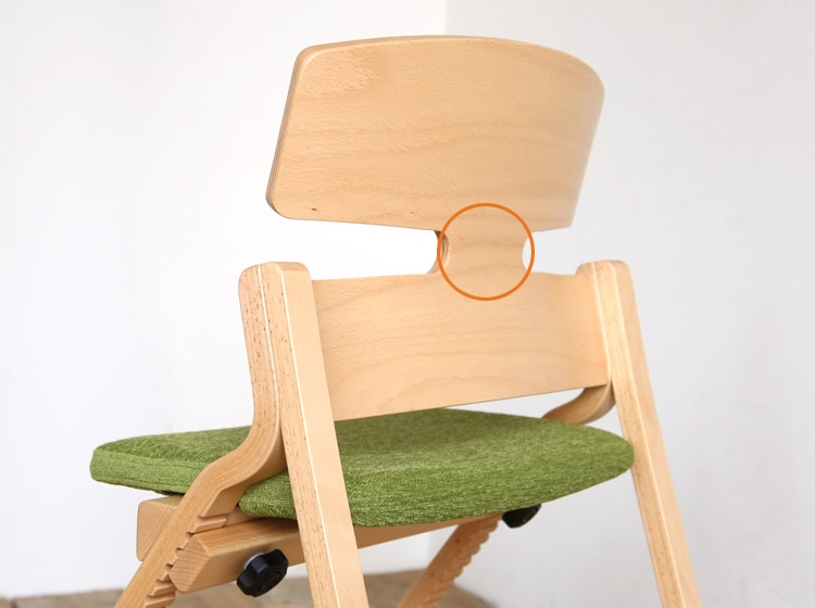 アップライトチェア 子どもの姿勢を守る椅子。通常タイプ 【18年保証】-上質な家具・インテリアの通販 大阪マルキン家具