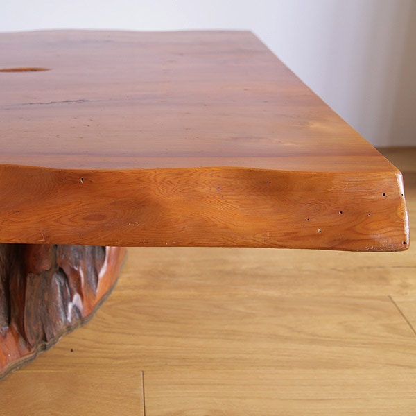 【USED/中古家具】 一枚板 座卓 ローテーブル 幅172.5×奥行95×高さ35cm-上質な家具・インテリアの通販 大阪マルキン家具