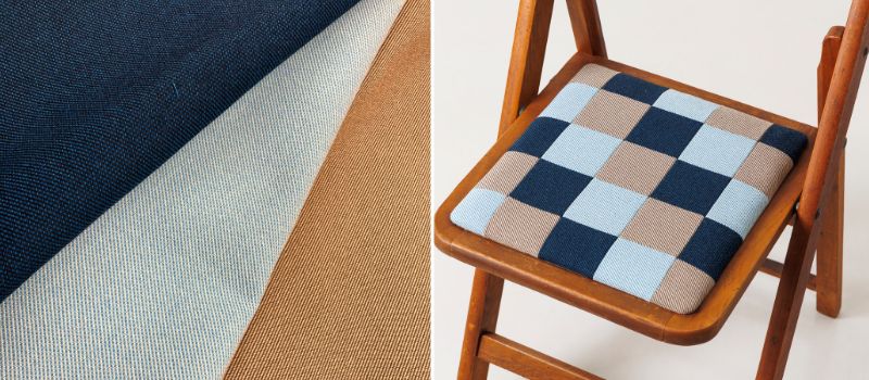 フォールディングチェア[MF-057]生地の詳細