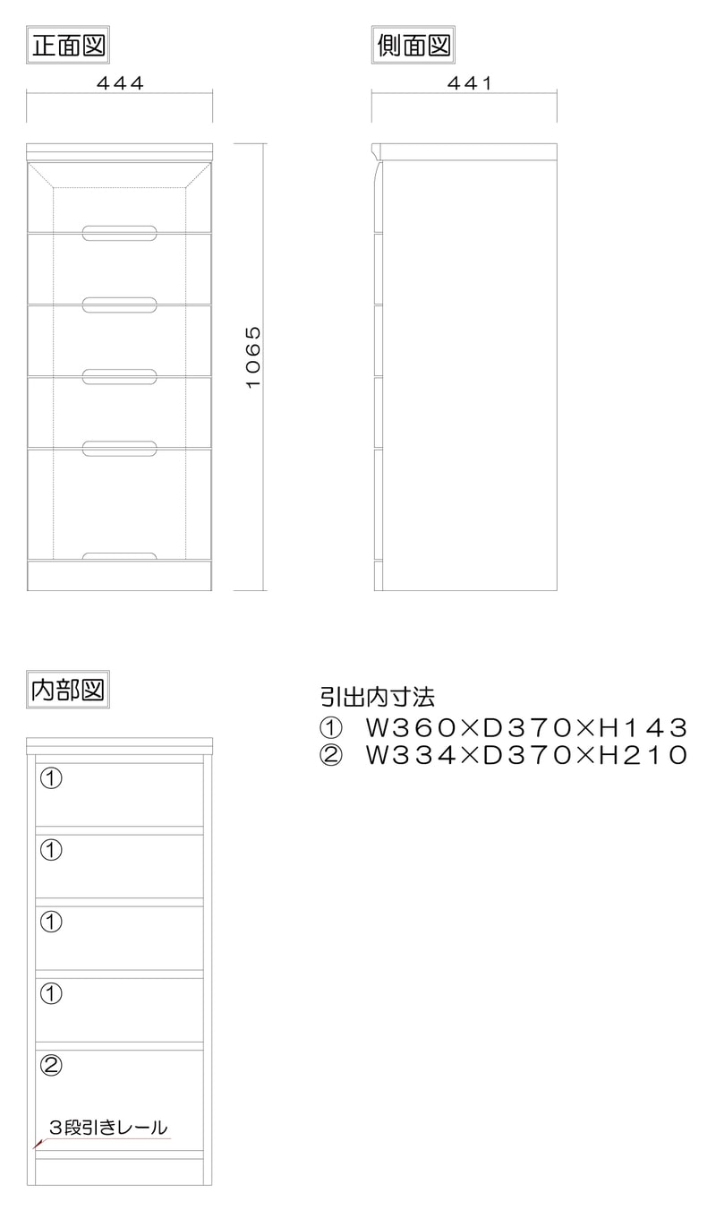プラムの詳細図