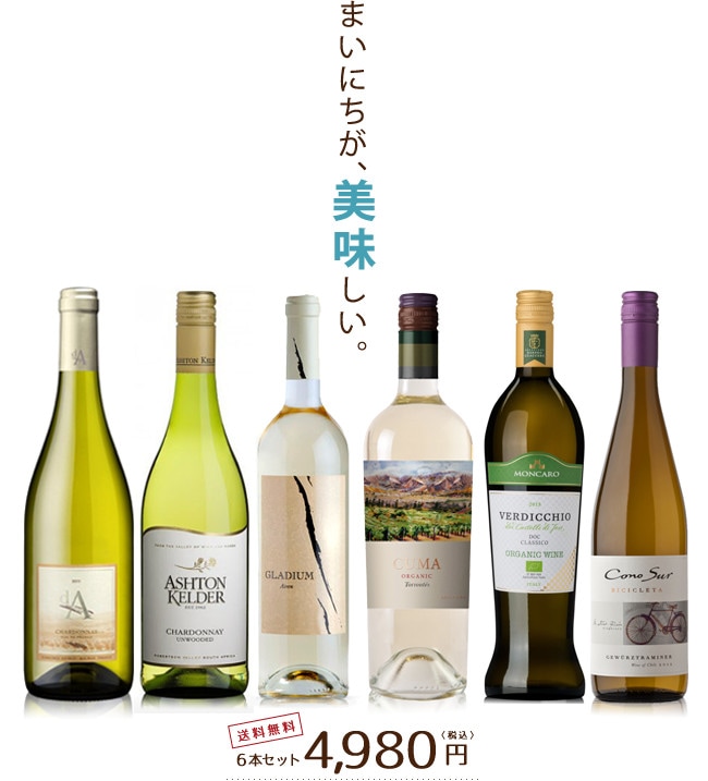 白ワイン 酒宝庫MASHIMO ベストコレクション6本入 白 ワインセット送料無料 専門ショップ