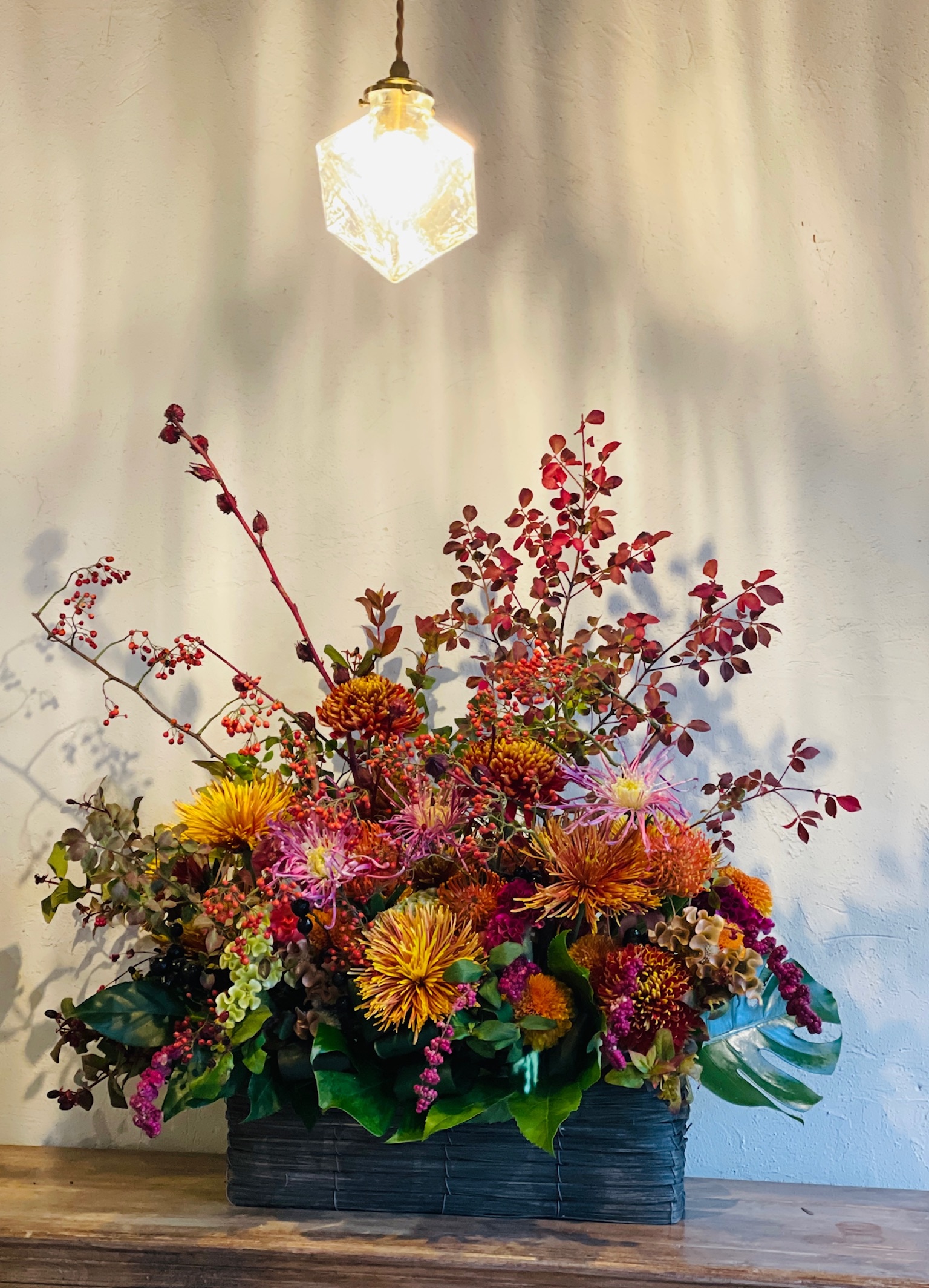 月あかりの秋花セレクション