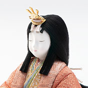 煌珠 正絹 5人飾り 女雛