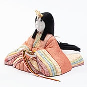 煌珠 正絹 5人飾り 女雛