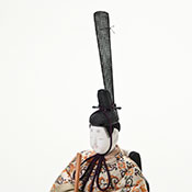 ゴブラン織り 出雲雛セット 男雛