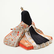 ゴブラン織り 出雲雛セット 女雛