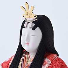 本金佐賀錦 花園雛セット 女雛