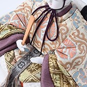 本金佐賀錦 花園雛セット 男雛