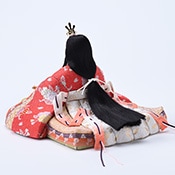 本金佐賀錦 花園雛セット 女雛