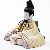 煌珠 正絹 男雛