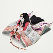 藤花 帯地 女雛