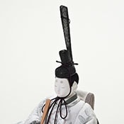 藤花 帯地 男雛