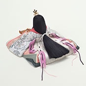 藤花 帯地 女雛