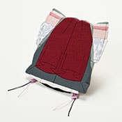 藤花 帯地 女雛