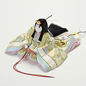 藤花 正絹 女雛