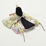 藤花 正絹 女雛