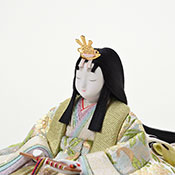 藤花 正絹 女雛