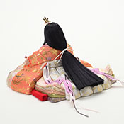 麗華雛 本金 女雛