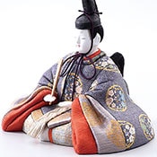 慶寿雛 本金 男雛