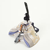 清香雛 帯地 男雛