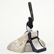 清香雛 帯地 男雛