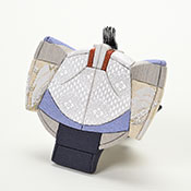 清香雛 帯地 男雛