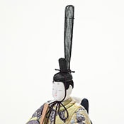 清香雛 帯地 男雛