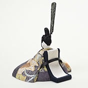 清香雛 帯地 男雛