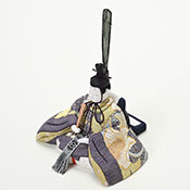 清香雛 帯地 男雛