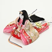 清香雛 帯地 女雛