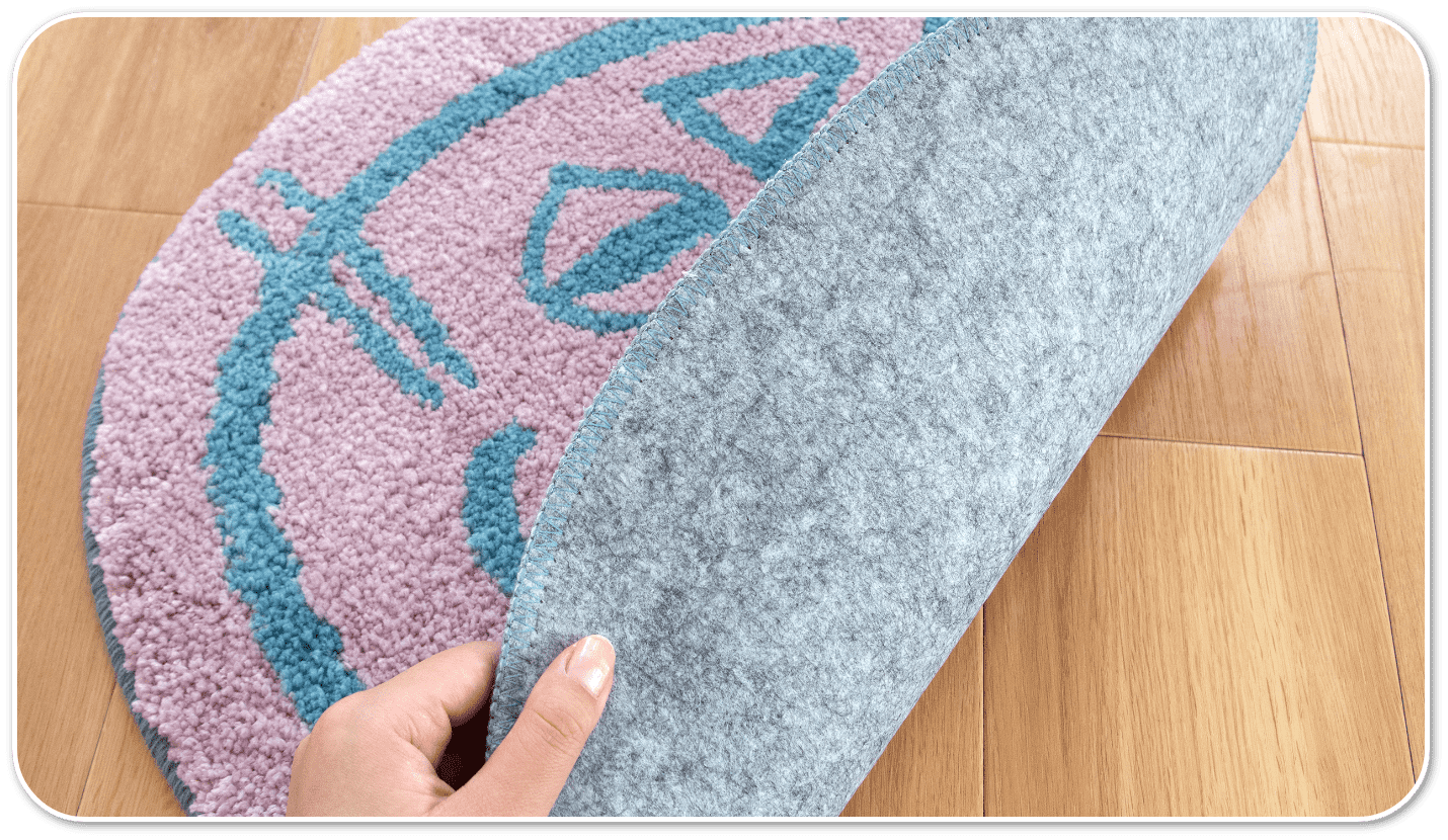 裏面すべり止め加工