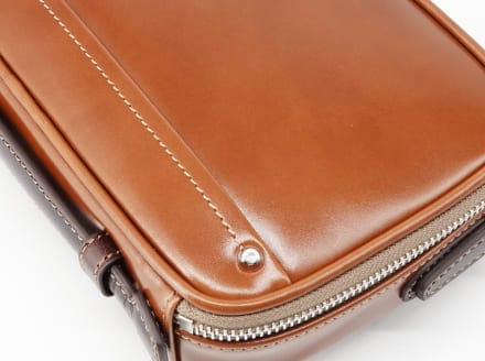 クラッチバッグにもなる高級イタリアンレザーの財布。ミニショルダーバッグとしても便利。本革ウオレットショルダーバッグ。本革ビジネスバッグならキーファーノイ公式通販