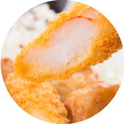 衣が薄く身がギュッと