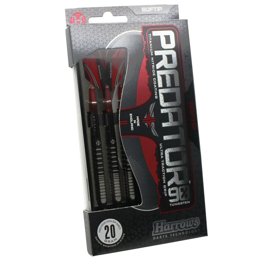 Harrows】PREDATOR 90% 20gR ハローズ プレデター ダーツ | ソフト