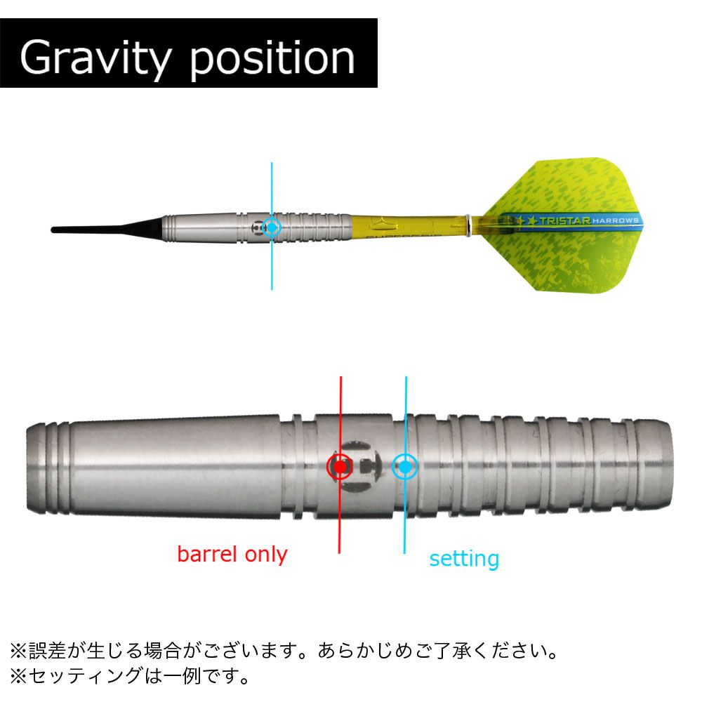 Harrows TRISTAR 90 TRIGGER セッティングセット - ダーツ