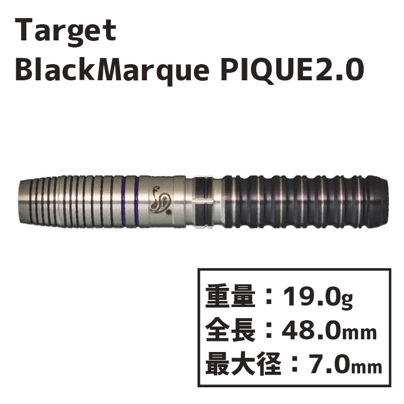 å ֥åޡ ԥ2.0 TARGET Black Marque PIQUE2.0 ˾  Х