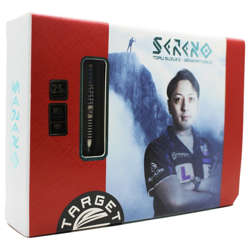 美品TARGETターゲットSERENOセレーノ19.5g鈴木徹 定価15800円 ダーツ > ハードダーツ > ブランド【タ行】 > ターゲット