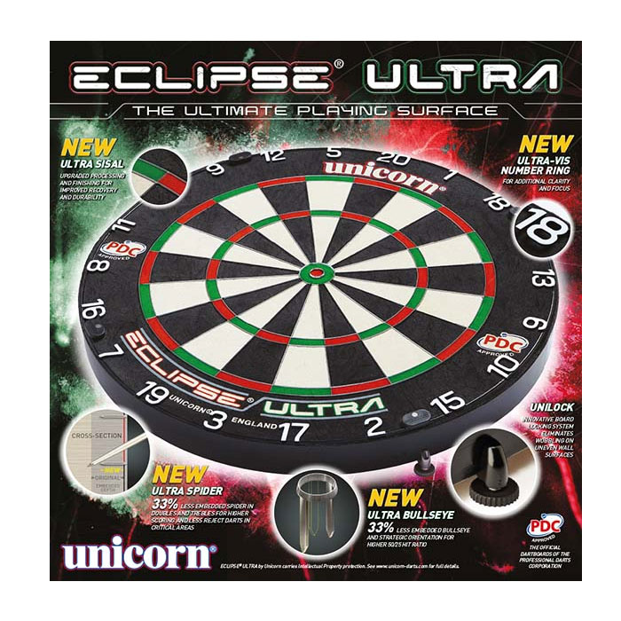 ユニコーン イクリプス ウルトラ ダーツボード UNICORN DARTBOARD 