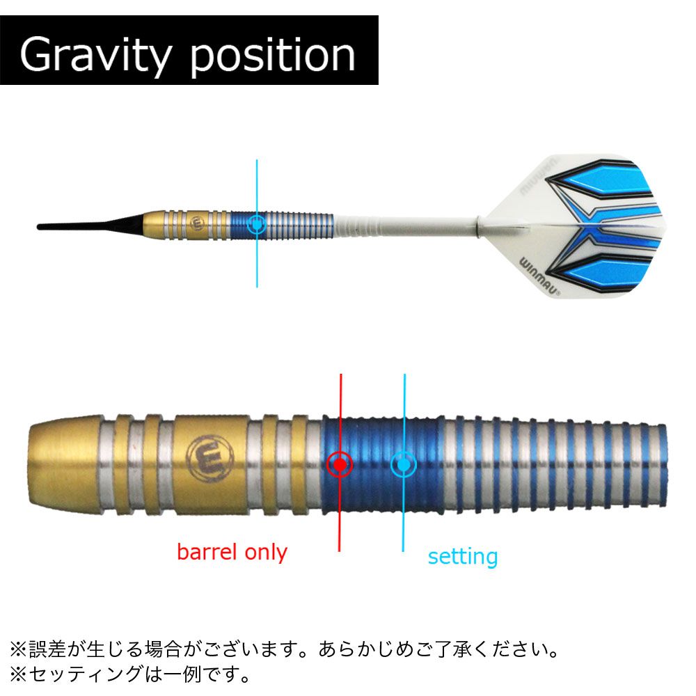 Winmau】スティーブビートン 22g ウィンモー ダーツ | ソフトダーツ