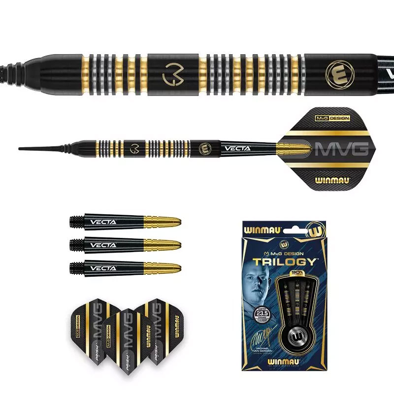 新着商品 Winmau MvG MvG Exact23.5g - 2BA マイケル・ヴァン 