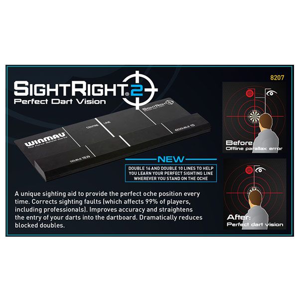 Winmau】 SightRight2 ウィンマウ サイトライト2 | ダーツボード