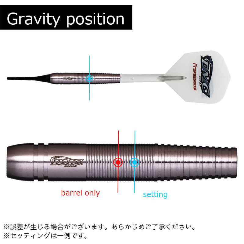 DMC NO NAME 02 21g ダーツ ディーエムシー ノーネーム02 DMC NO NAME 02 ダーツ バレル | ソフト