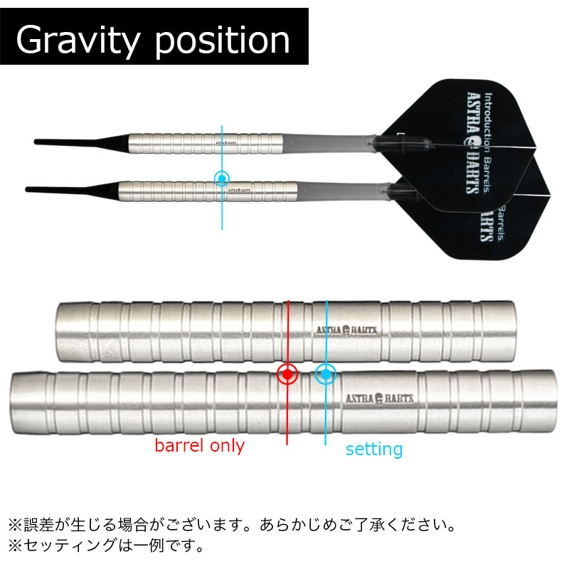 ダーツ バレル アストラダーツ ラッカウス ストレート ST ASTRA DARTS