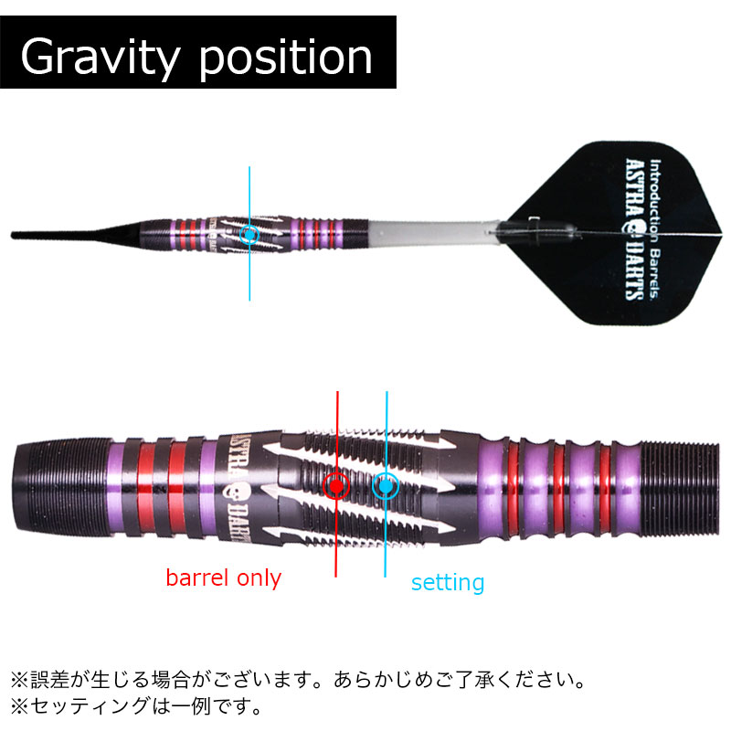 ダーツ バレル アストラダーツ ドラグーン パラレルウェイ ASTRA DARTS