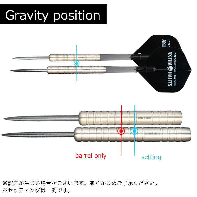 ダーツ バレル アストラダーツ ラッカウス ST ストレート スティール